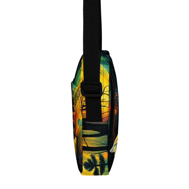 Whimsical Forest Ghost All-Over Print Crossbody Bag product image (2)