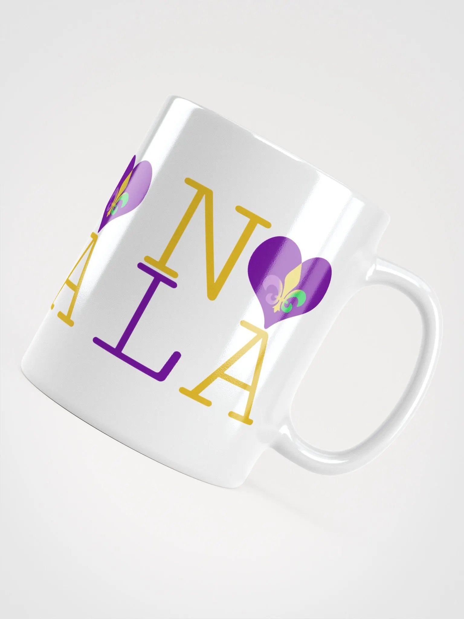 I LOVE NOLA **BIGSHOT MUG** (MARDI GRAS 3) product image (10)