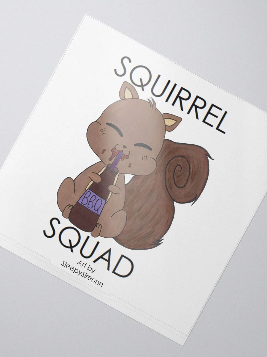 Squirrel Squad Sticker product image (2)
