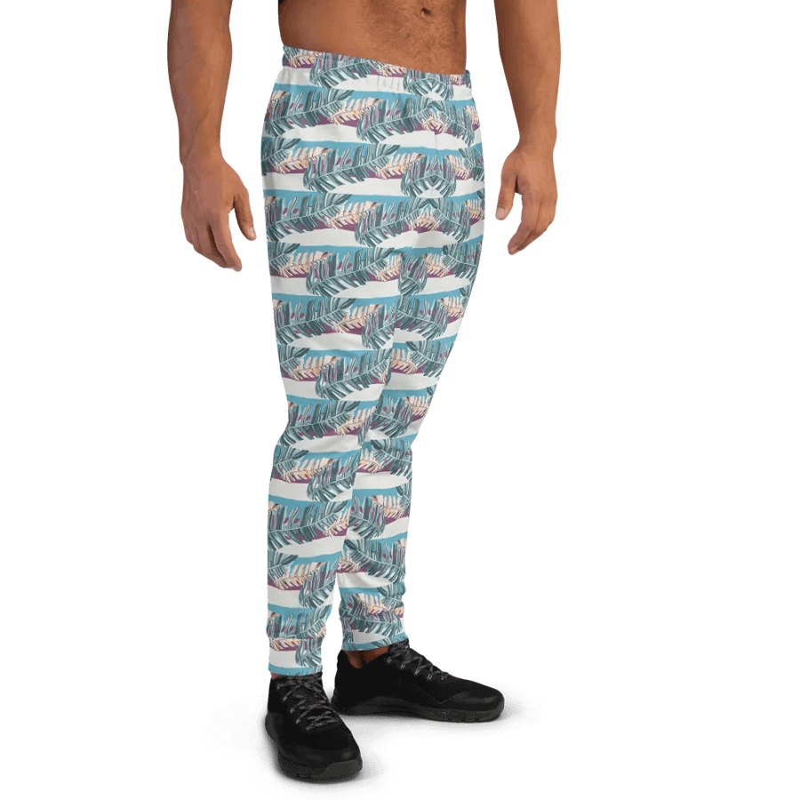 Tropical Stripes | Recycled Men's Joggers product image (5)