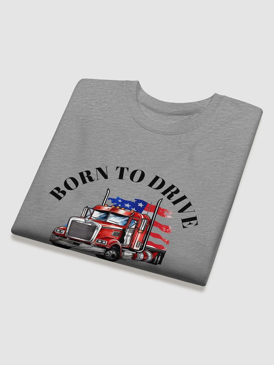 Patriotic Semi-Truck Premium Sweatshirt product image (5)