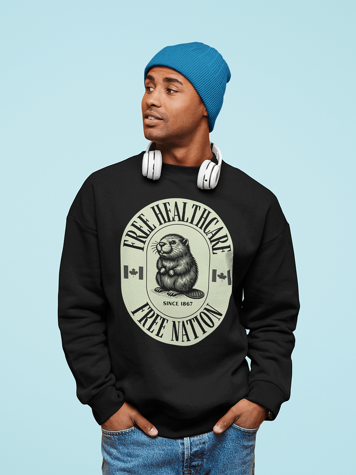 Canadian Beaver Emblem Sweatshirt product image (1)
