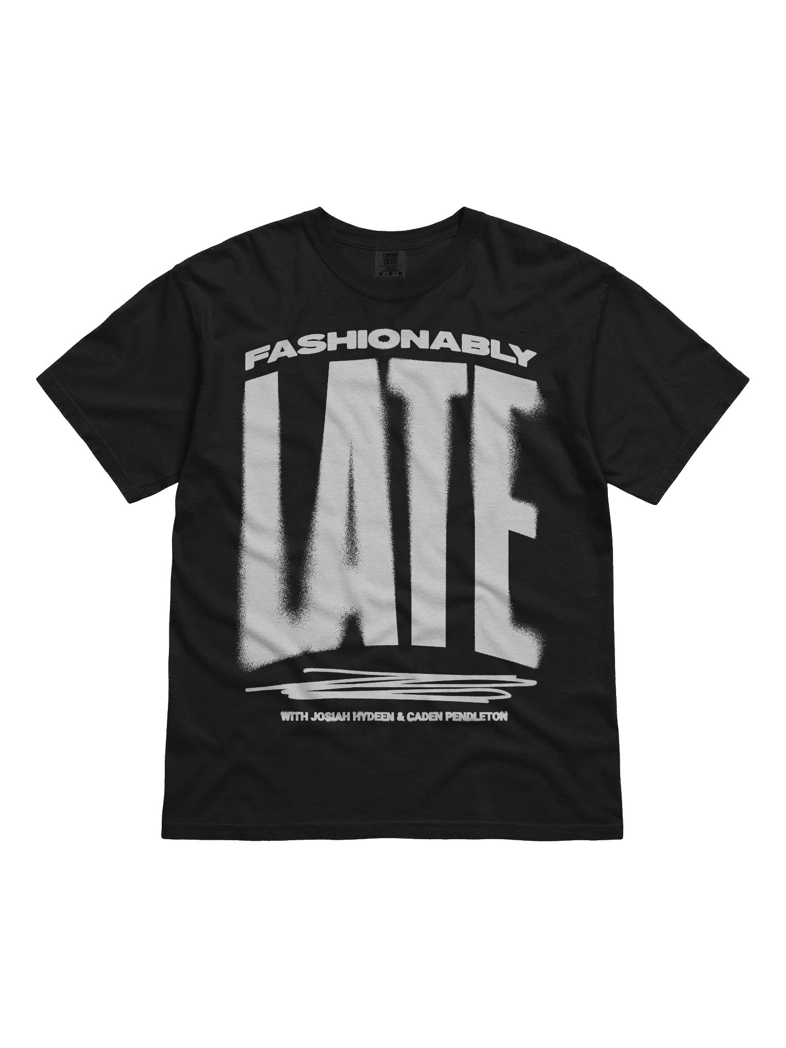Large Graphic Tee (Black) product image (3)