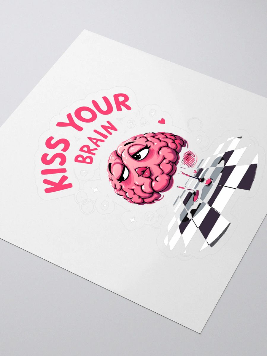 Kiss Your Brain Vinyl Stickers product image (3)