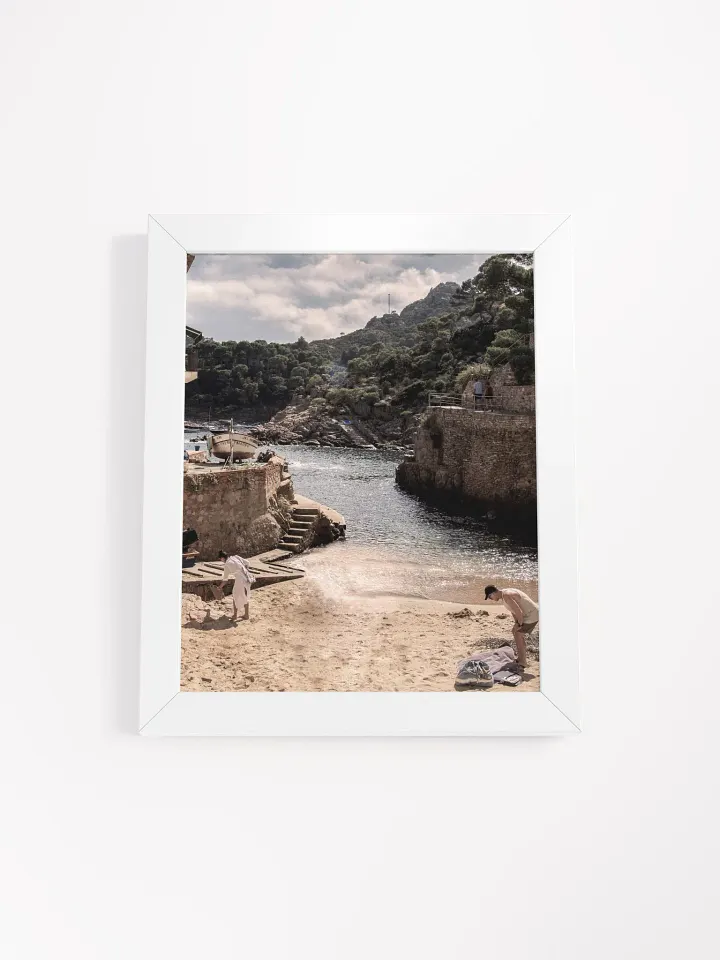 Costa Brava Cami de Ronda - Framed High-Quality Matte Poster product image (1)