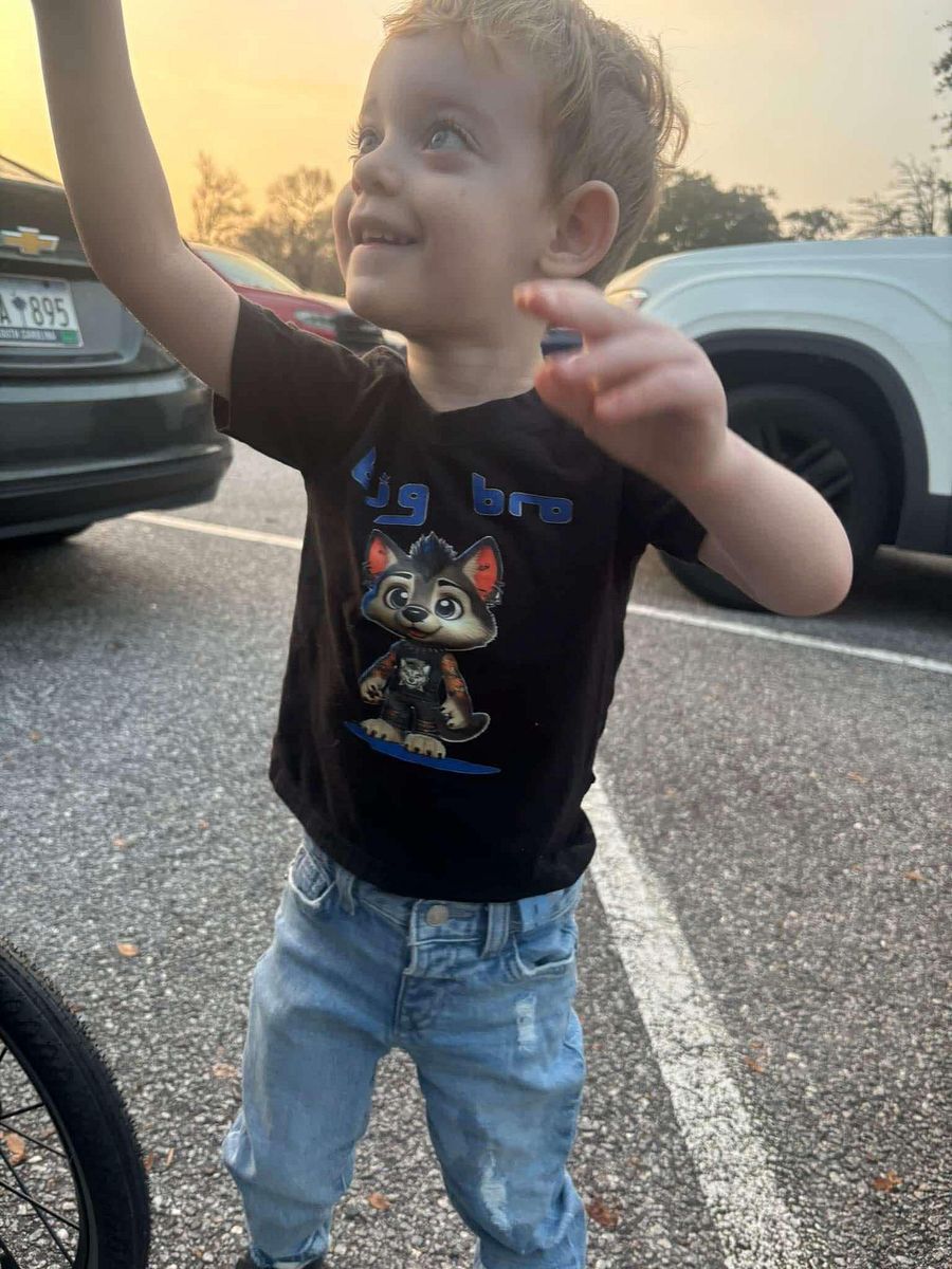 Big Bro Wolfpack Toddler Tee product image (3)