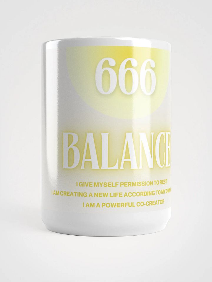 666 BALANCE: Magnetizing Mug product image (1)
