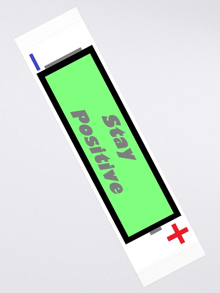 stay positive battery sticker product image (2)