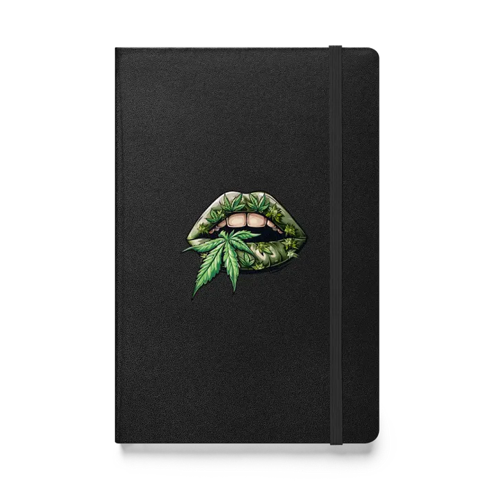 Cannabis Kiss Hardcover Notebook product image (1)