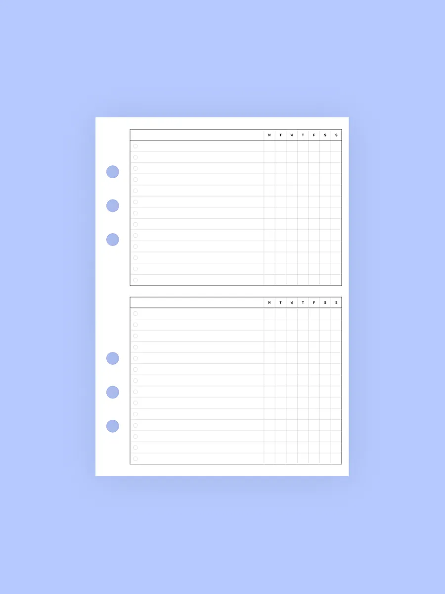Weekly To Do Inserts FREEBIE product image (2)