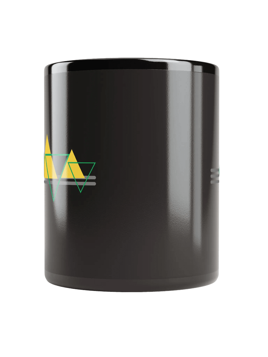 Line & Vertex Vibrant Design Mug Black product image (9)