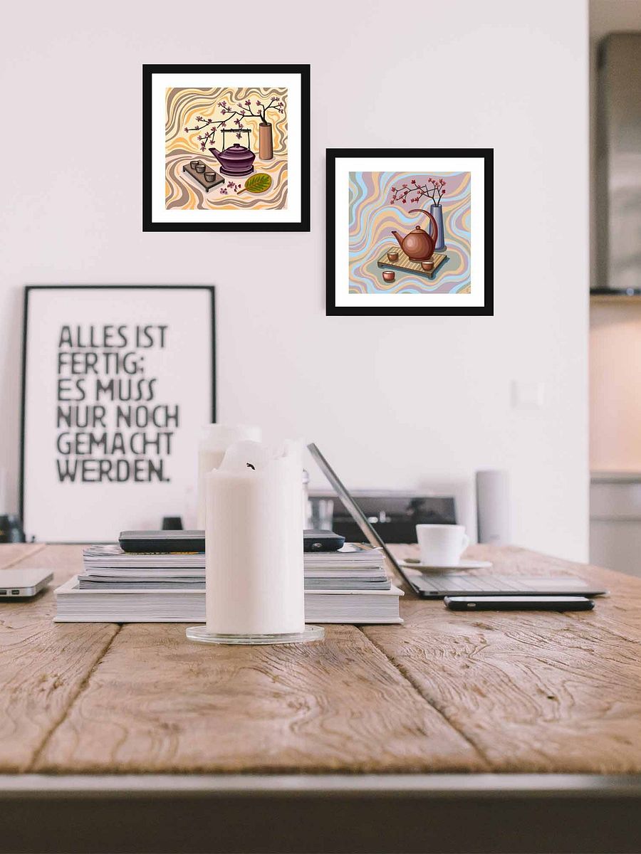 Serene Teatime Bliss Poster - Coffee Shop No. 11 product image (21)