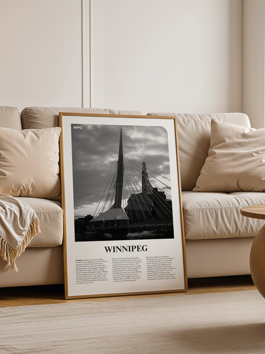 Winnipeg 01 Newspaper Poster product image (4)