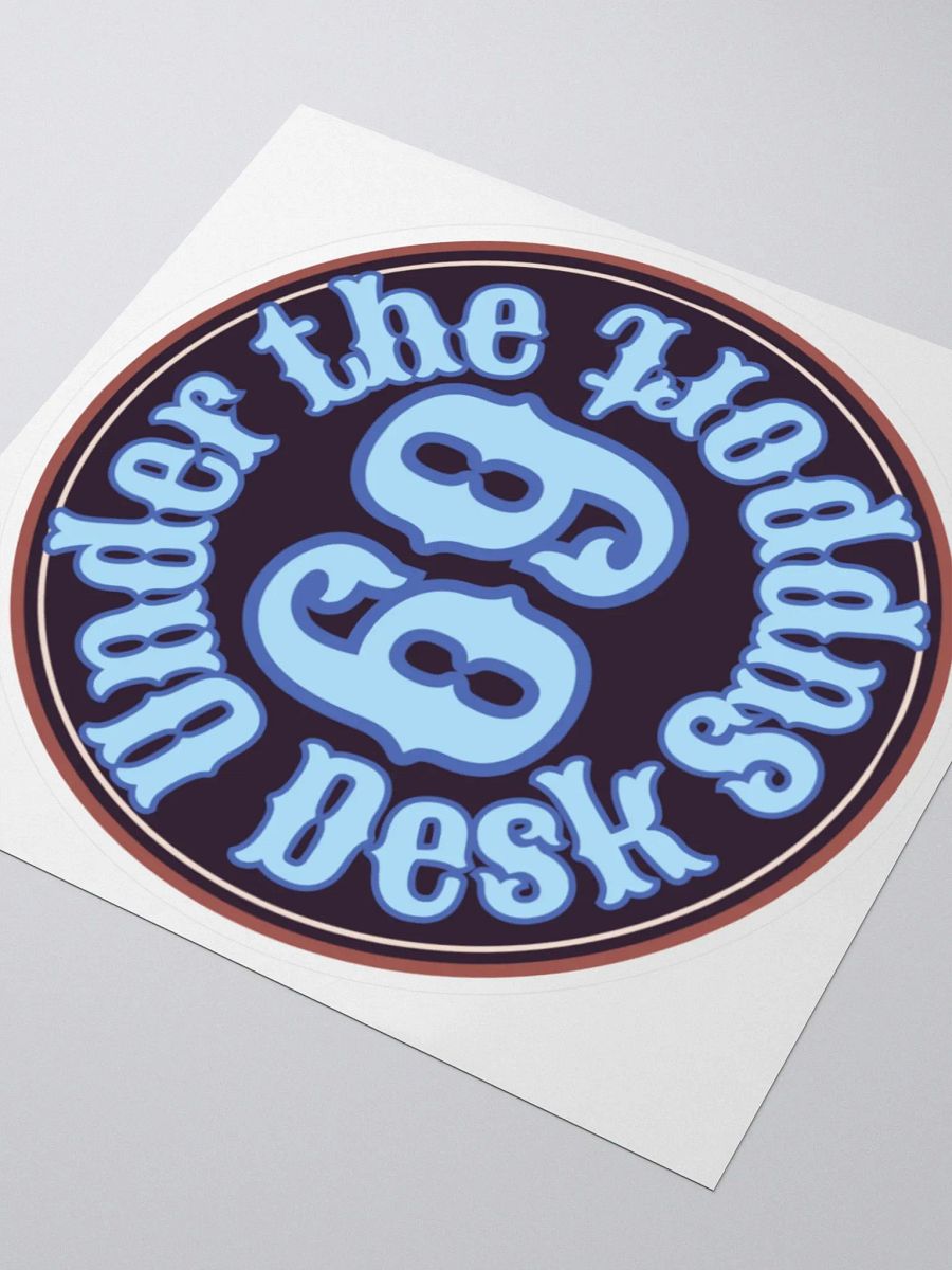 Desk Support Kiss-Cut Sticker product image (9)