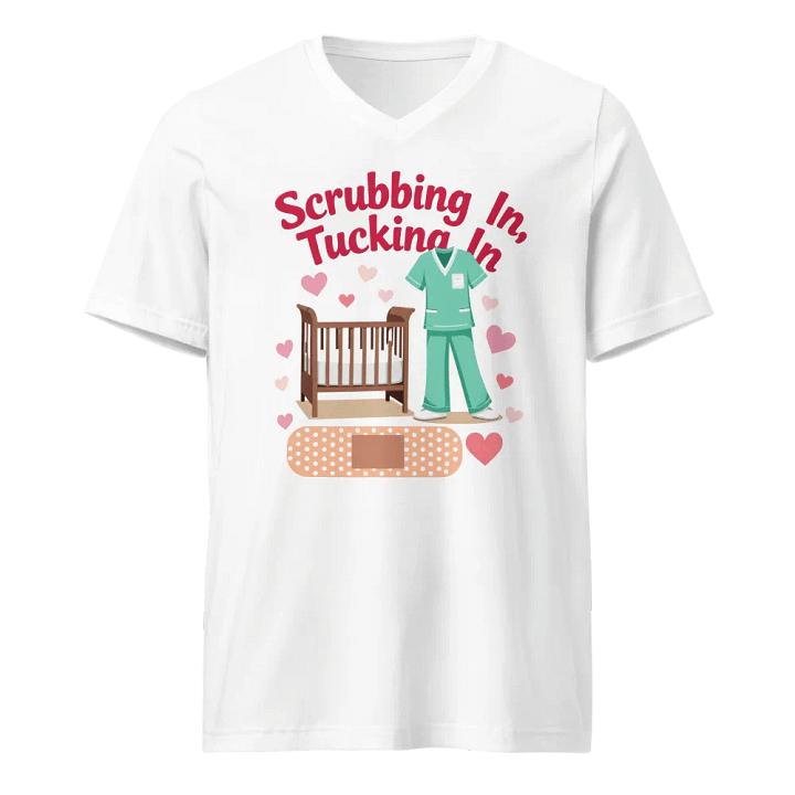medical dads, medical moms Heartfelt Scrubs V-Neck Tee product image (5)