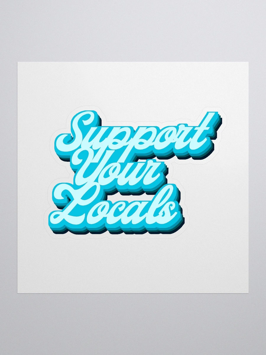 Support Your Locals - Blue product image (2)