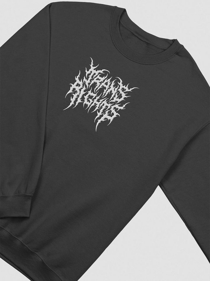 Trans Rights Heavy Metal Embroidered Sweatshirt product image (2)