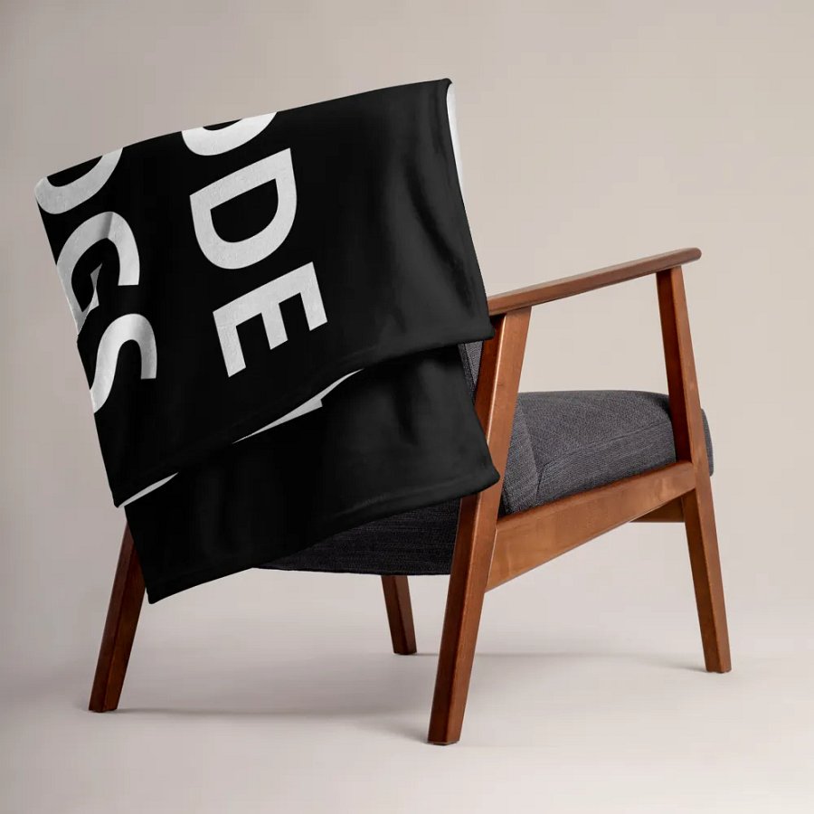 Dogs have a better life- Throw Blanket product image (15)