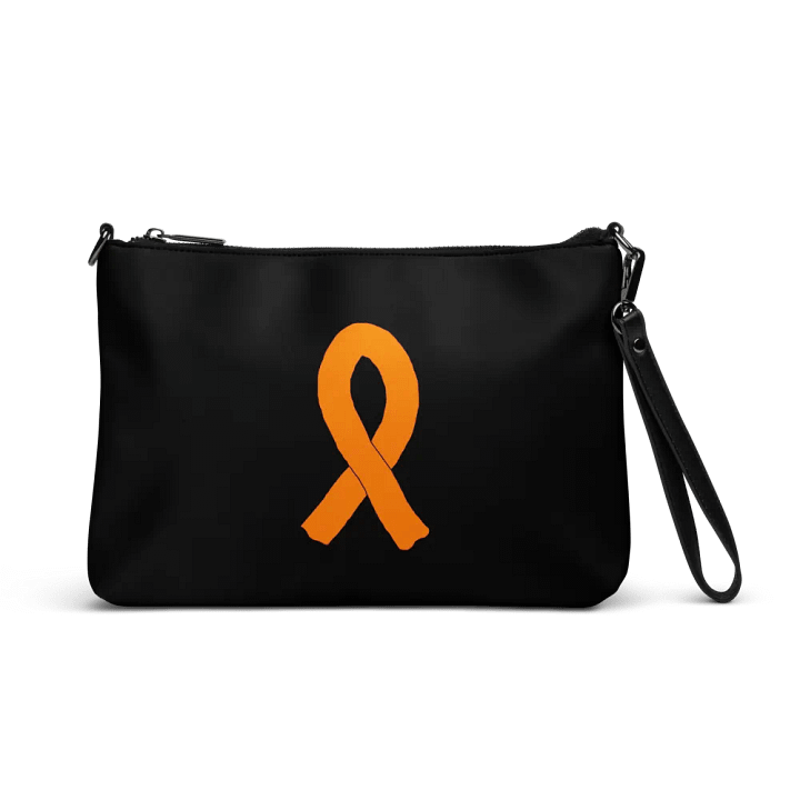 Crossbody Bag - Black - Cancer Awareness Orange Ribbon product image (1)