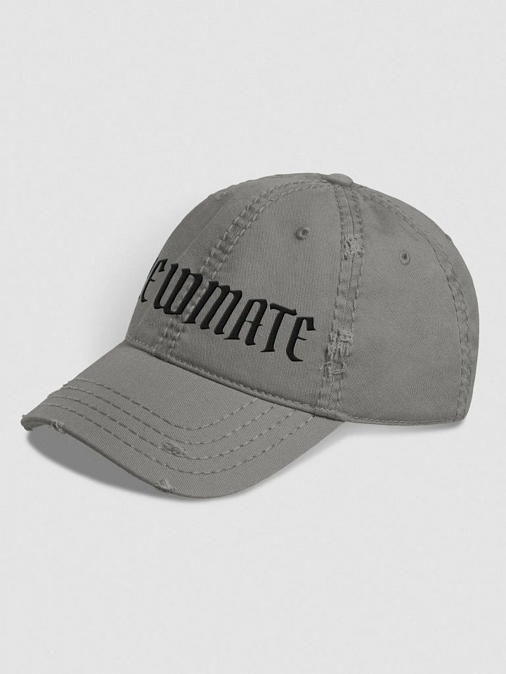 Krewmate Essentials Hat - Distressed (Black Logo) product image (2)