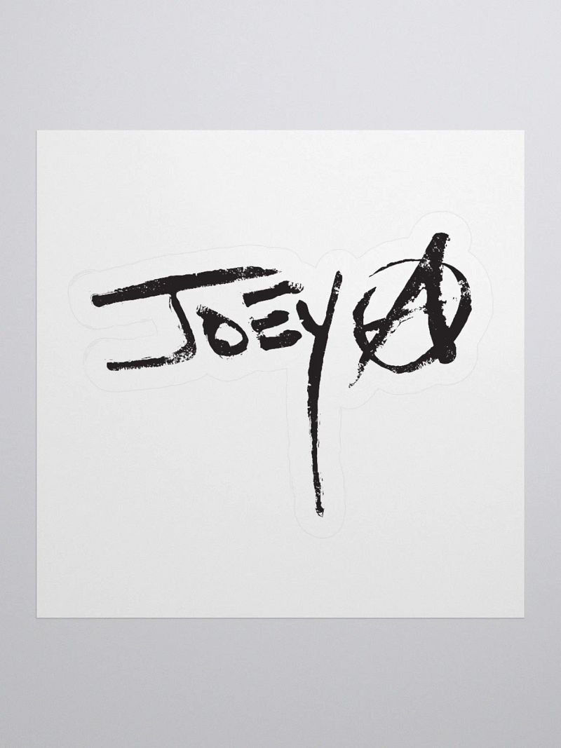 JOEY A STICKER