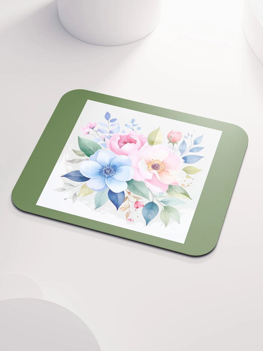 Columbia Road Market Mouse Pad (Light Floral) product image (3)