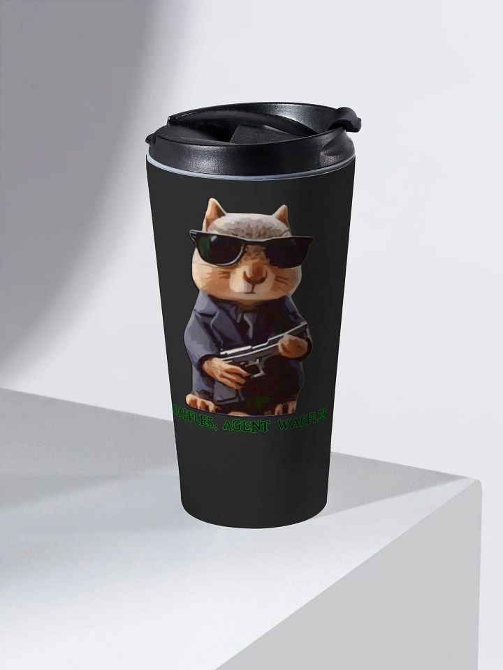 Agent Waffles - Travel Mug product image (2)