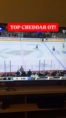 Top cheddar OT to get the second point…

#minnesota #mnwild #minnesotawild #nhl