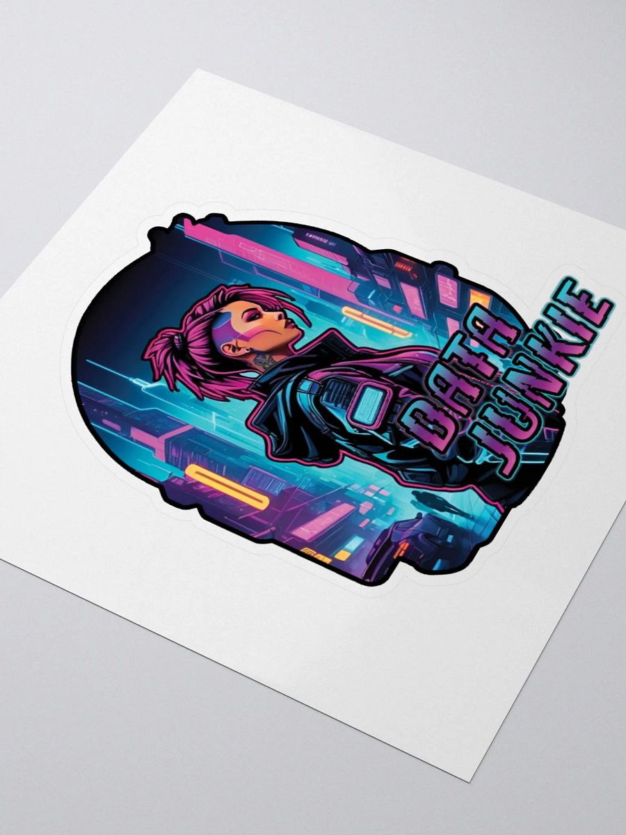 Neon Data Junkie Sticker Set product image (8)