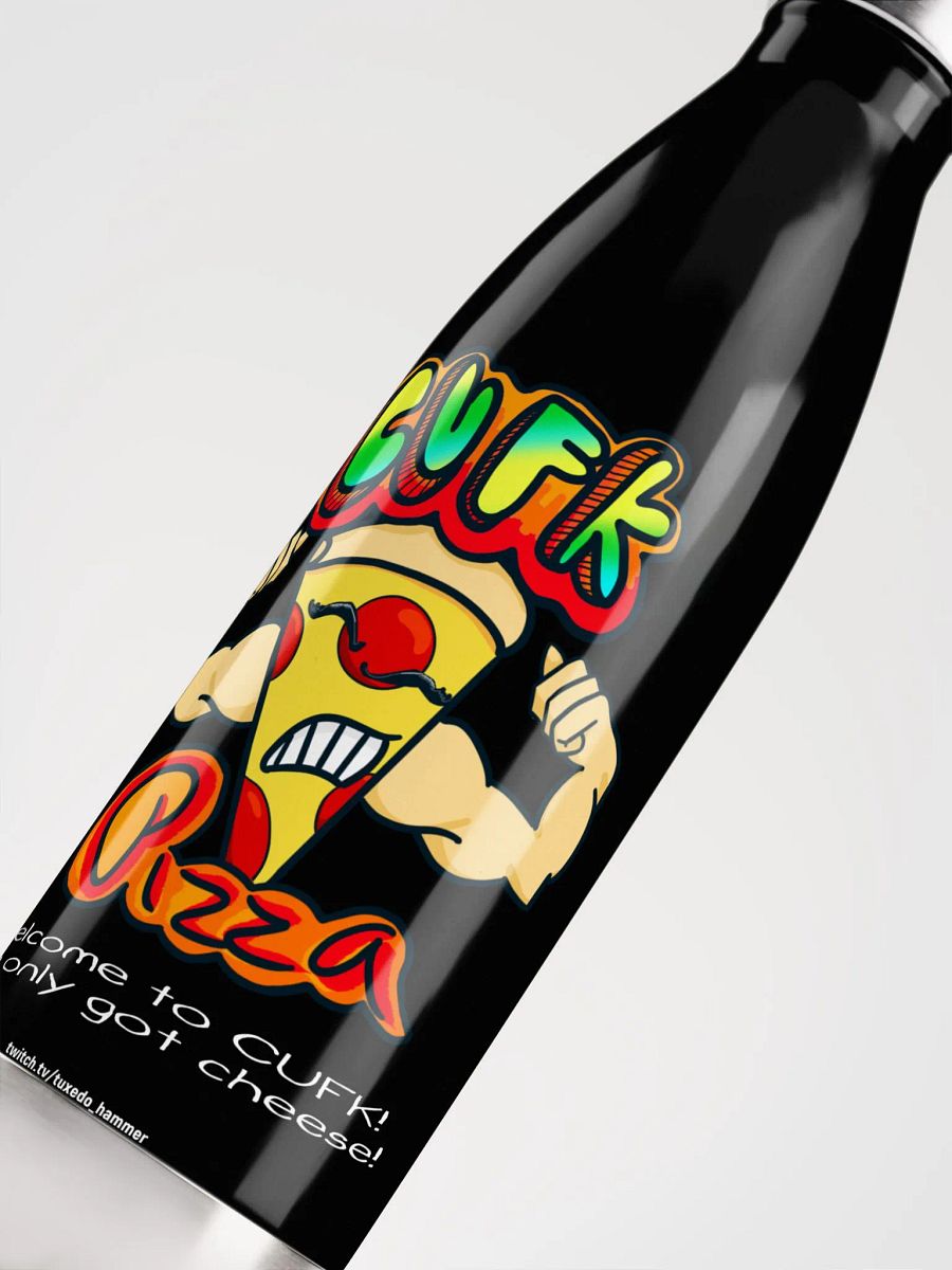 CUFK Pizza Stainless Steel Water Bottle product image (5)