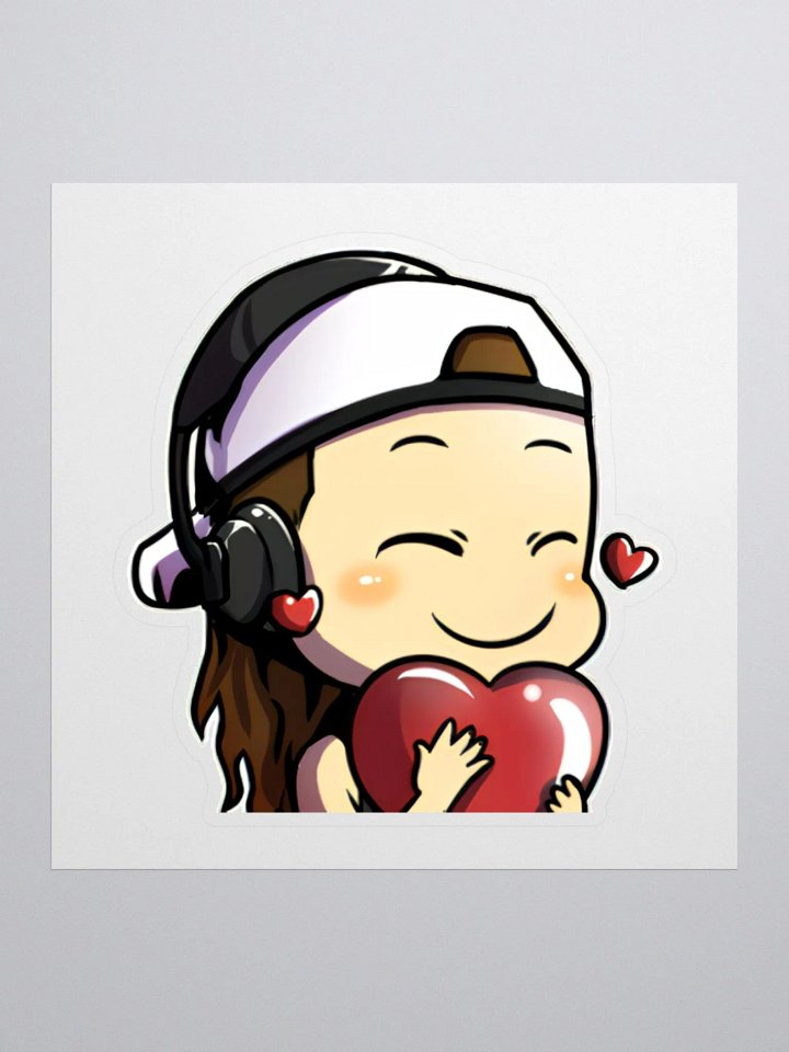 DizzyPillow Love Emote Sticker product image (1)