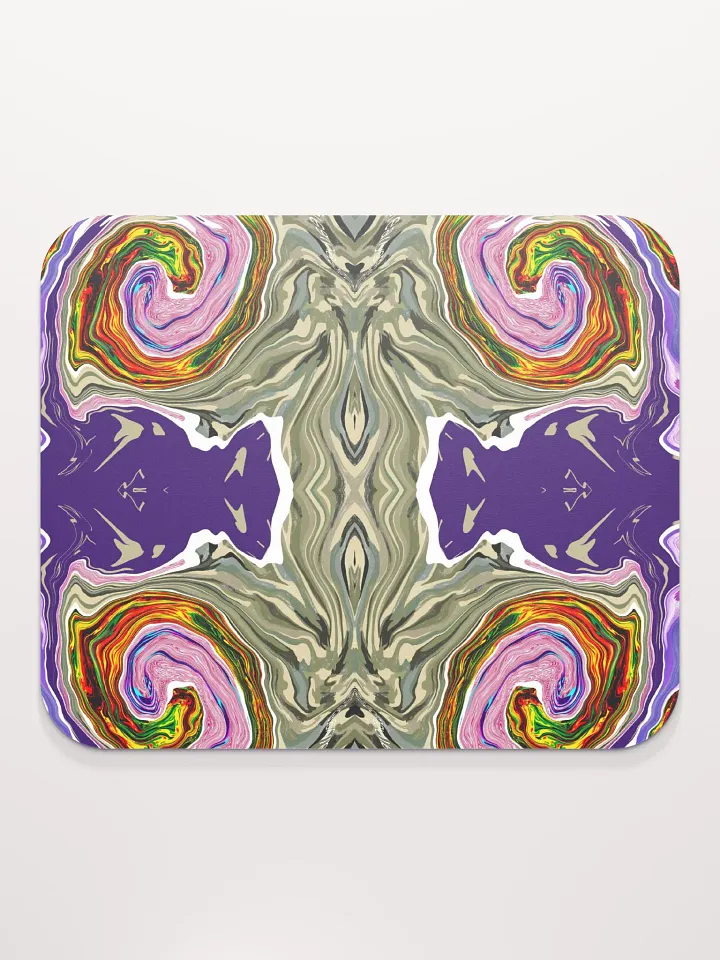 Liquid Design Mousemat (purple & green) product image (2)