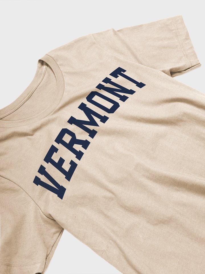 Vermont Vintage Varsity Supersoft Unisex T-Shirt product image (1)