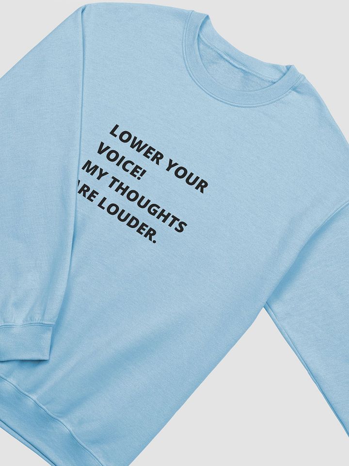 Loud Thoughts Classic Crewneck product image (7)