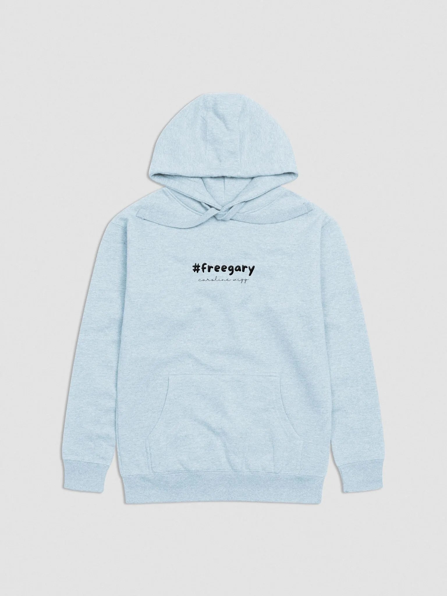 Free Gary Unisex Embroidered Hoodie - Light Colours product image (3)