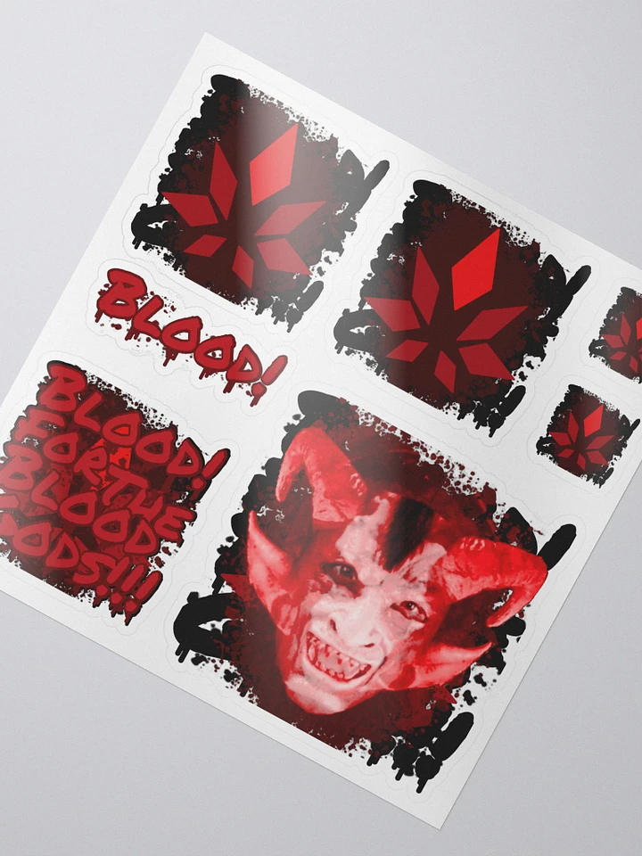 Blood Gods Vinyl Sticker Sheet product image (2)