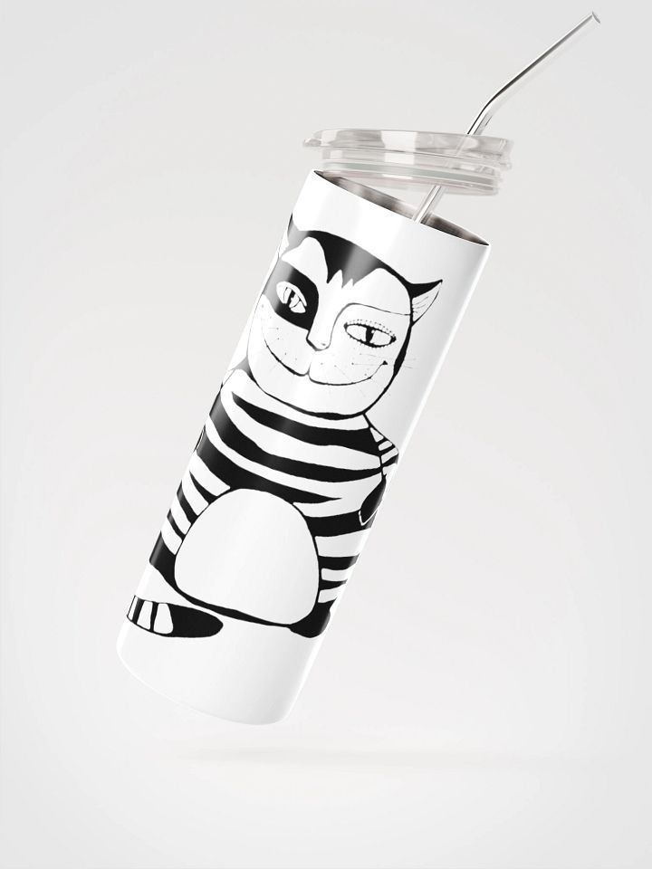 Eco-Friendly Stainless Steel Tumbler with Reusable Straw product image (2)