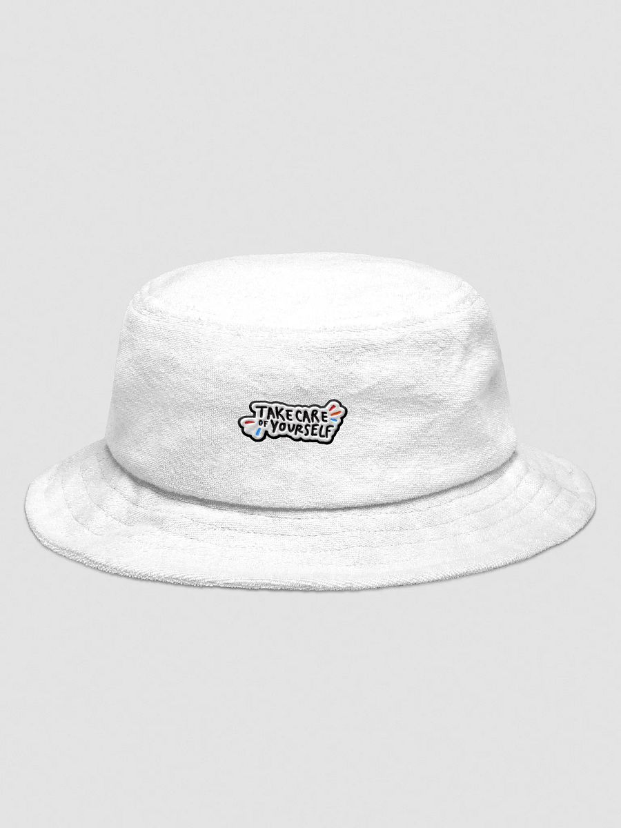 Take Care of Yourself Terry Cloth Bucket Hat product image (22)