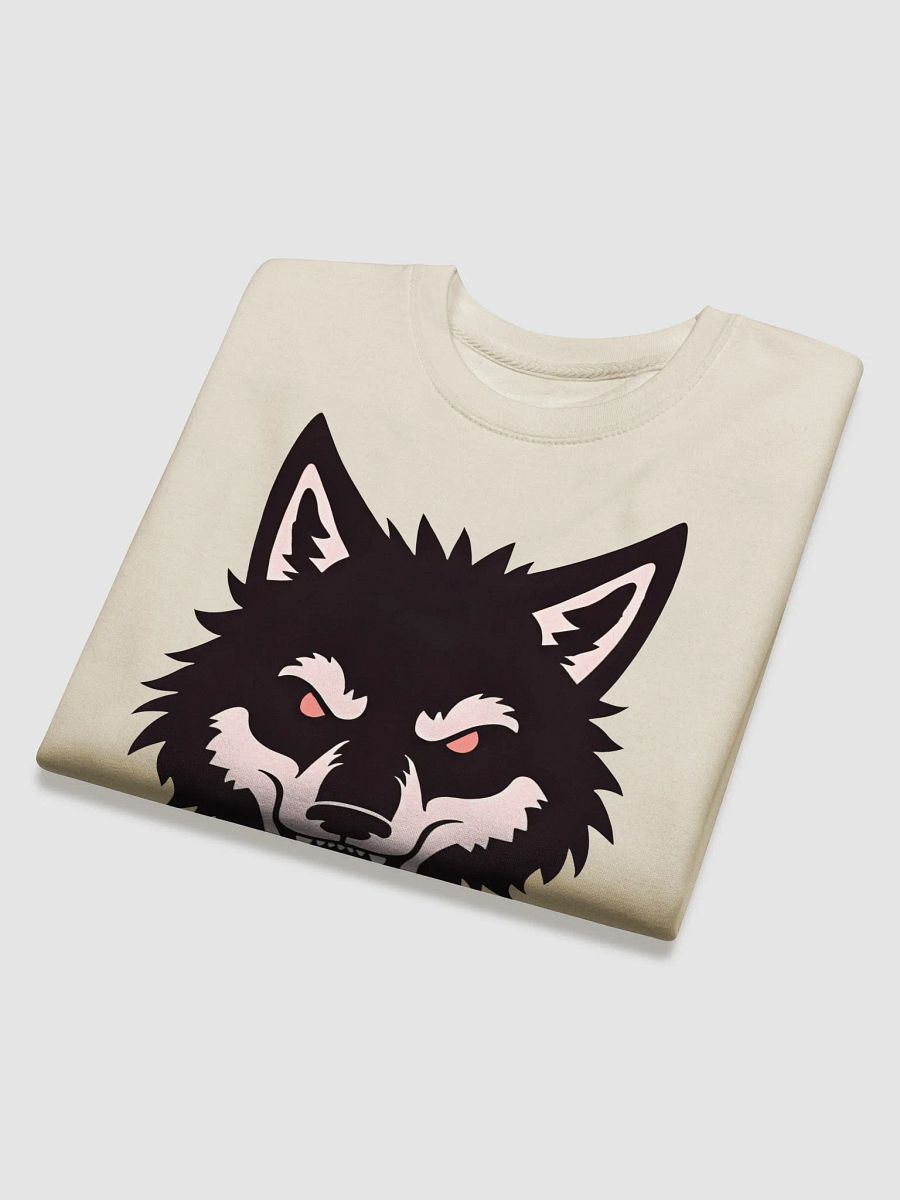 Scary Wolf Face Sweatshirt – Dark Feral Streetwear product image (24)