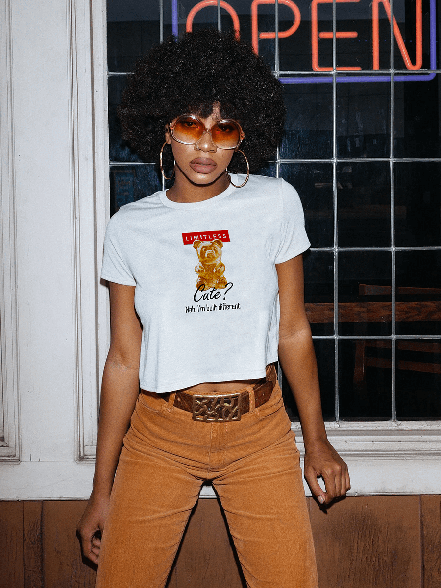 Built Different Crop Top – Women product image (3)