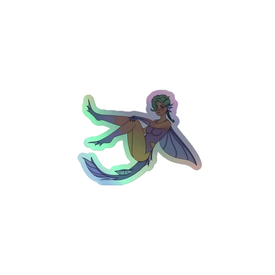 Fish Girl Sticker product image (1)