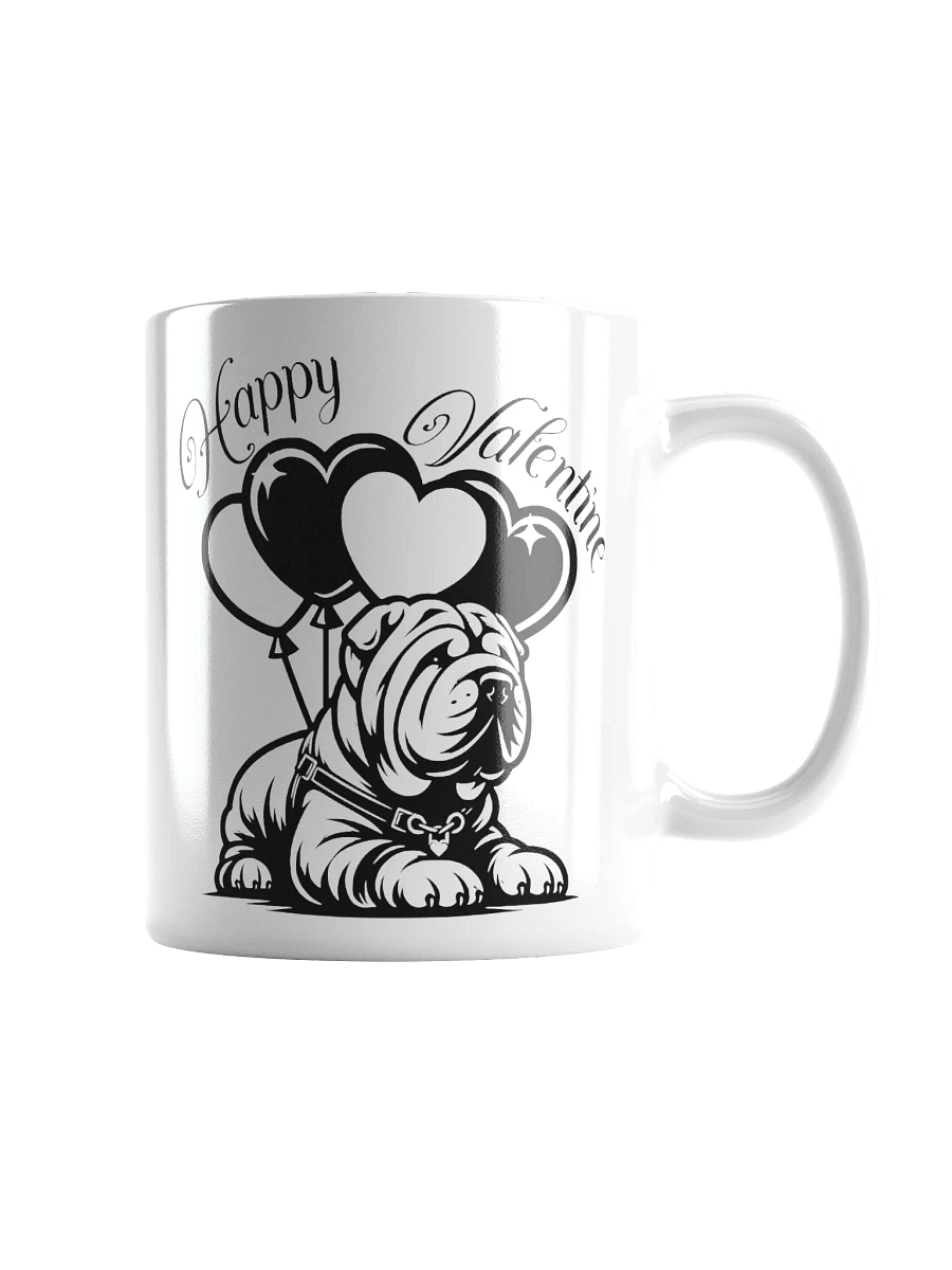 Cute Valentine Shar Pei Mug product image (1)