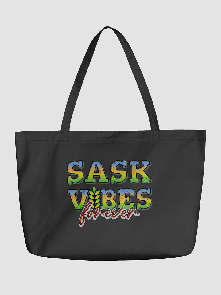 Sask Vibes Forever Organic Cotton Tote product image (2)