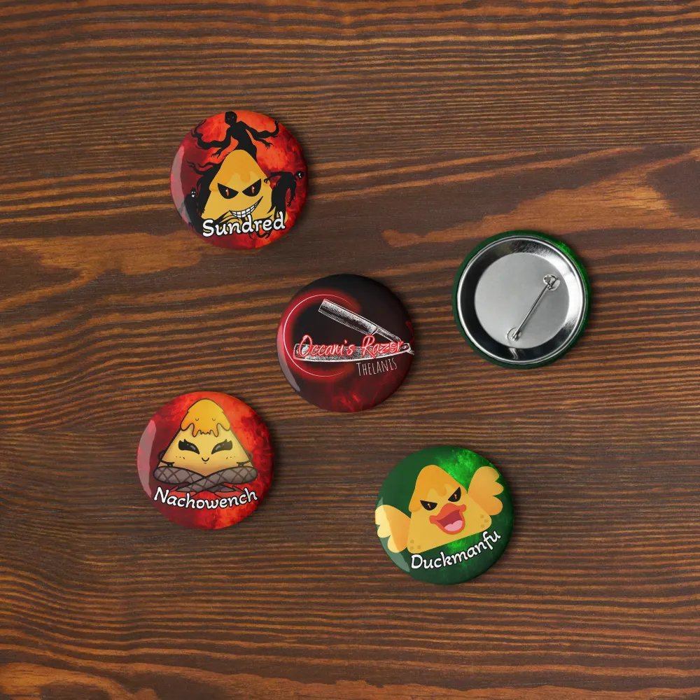 Occam's Razor Pin Collection product image (3)