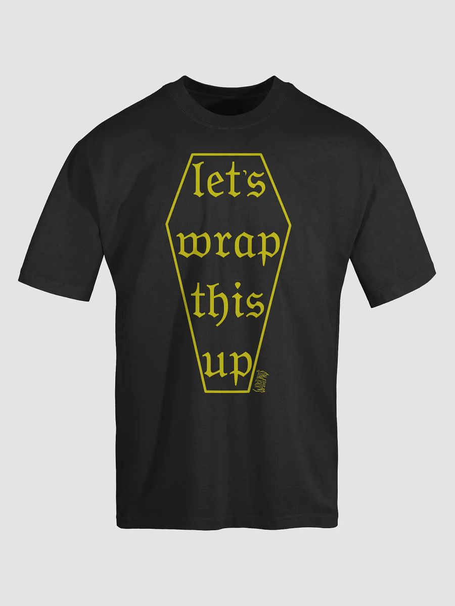 Let's Wrap This Up Premium Oversized Faded T-Shirt product image (1)