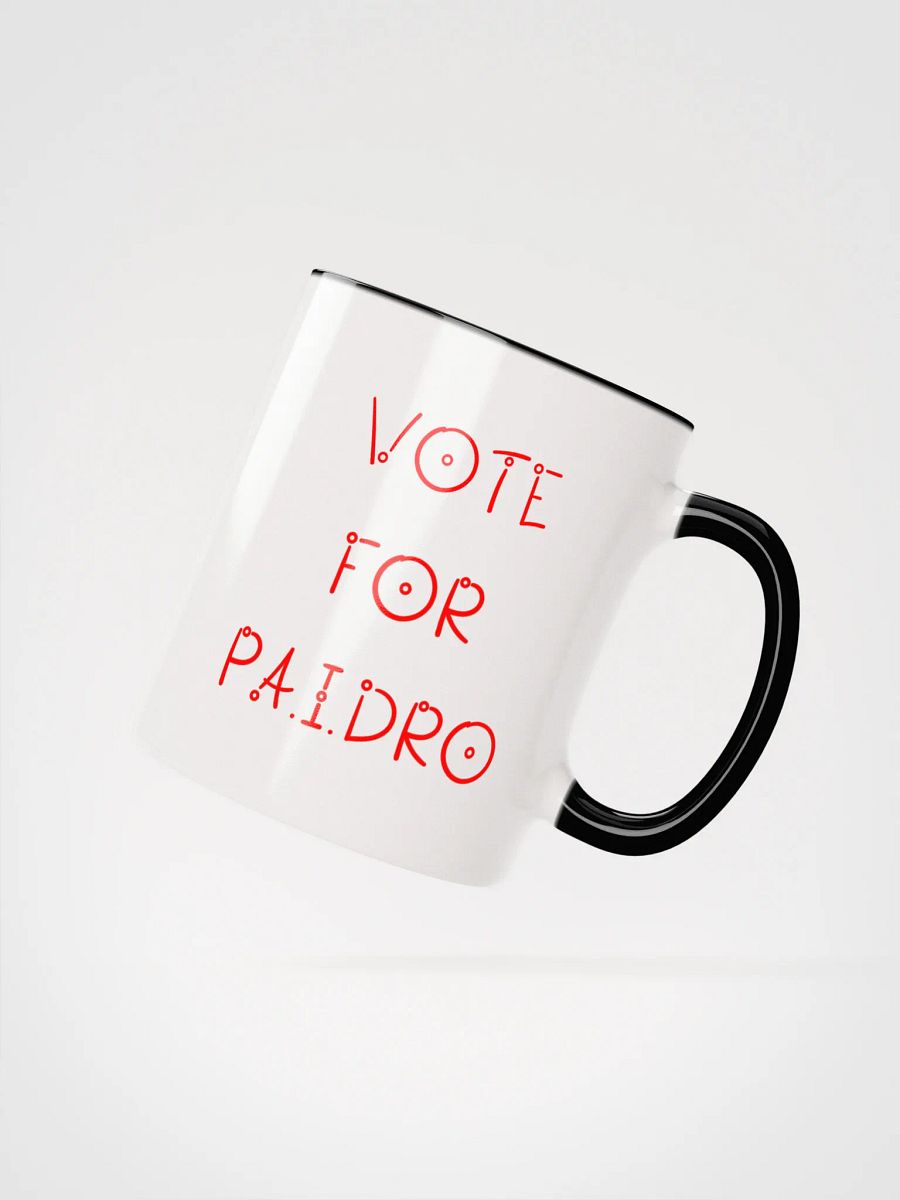 Vote For P.A.I.DRO Accent Mug product image (6)