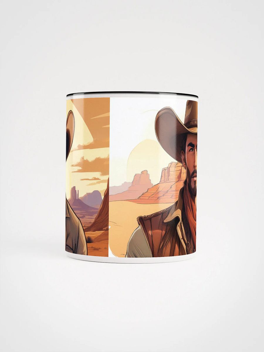 Ceramic Mug with Color inside male cowboys product image (15)