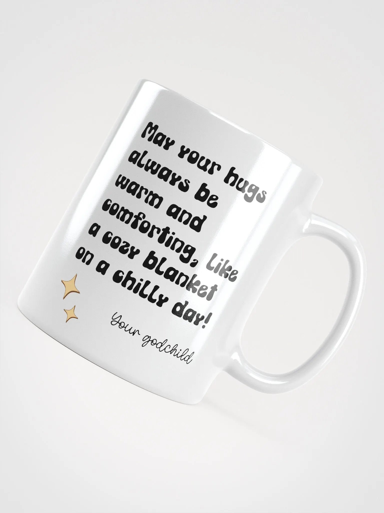 Retro groovy coffee mug, Godmother proposal, Birthday gift for godmom product image (5)