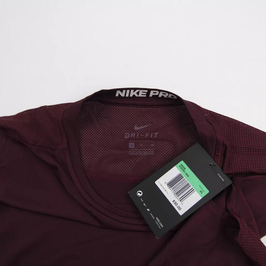 Nike Pro Dri-Fit Sleeveless Shirt Men's Maroon New with Tags product image (3)