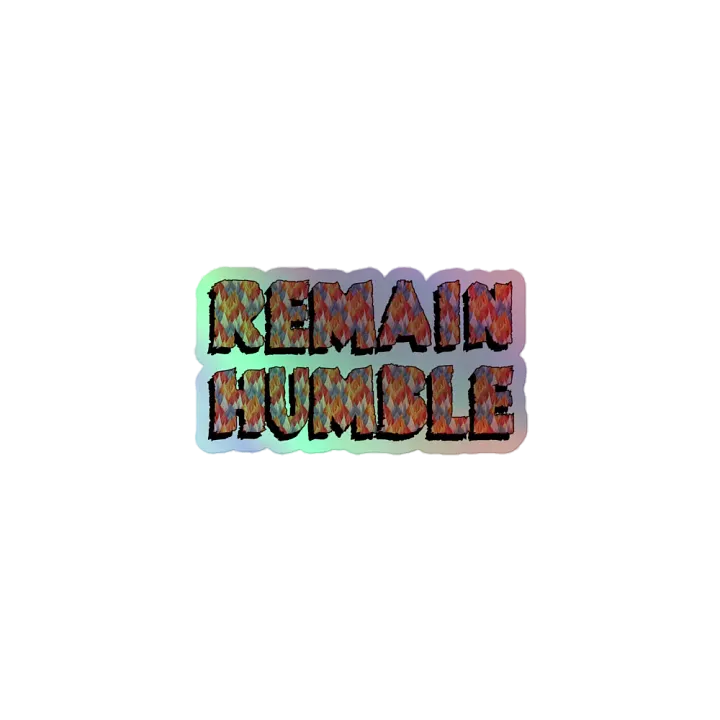 Flaming Humility Kiss-Cut Sticker Sheet product image (1)